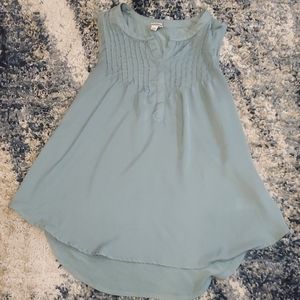 Teal tank top